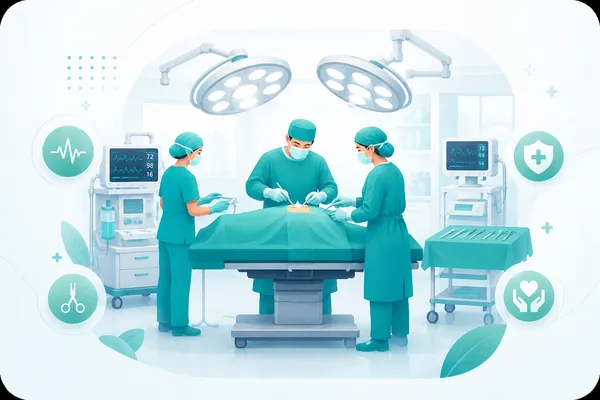 Operation theatre at Shripad Hospital