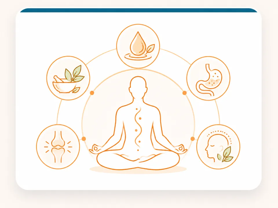 Panchakarma benefits illustration